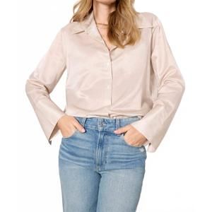 NEW CITIZENS OF HUMANITY women's camilia shirt in beige